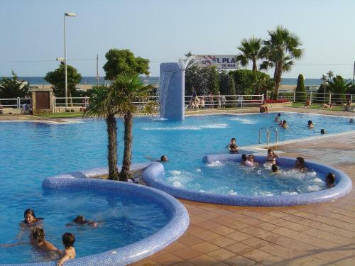 Albatross Mobile Homes On Camping El Pla De Mar