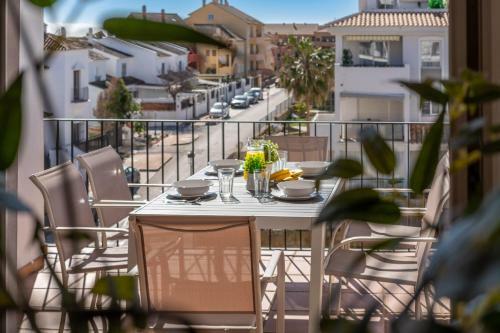 Apartamento Con Vistas Al Mar En Manilva Playa