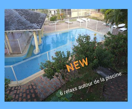 Apartamento Studio Chriscat Piscine Wifi Mer Caraibes