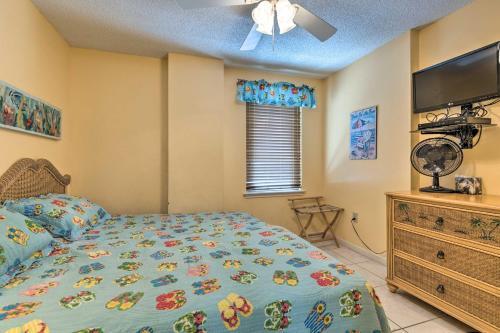 Apartamento Beachfront Condo With Balconies And Pool Access!