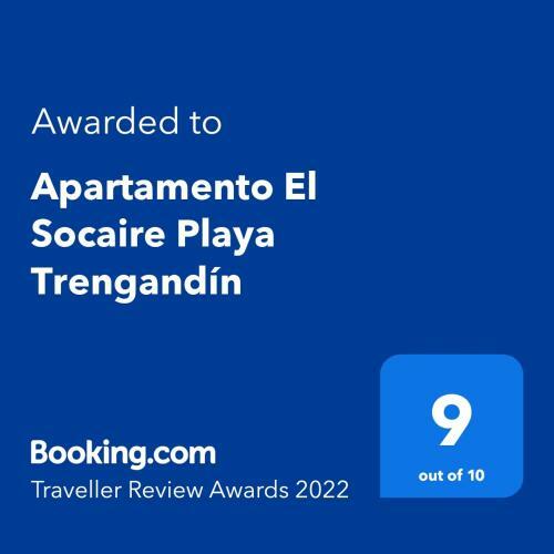 Apartamento El Socaire Playa Trengand�n