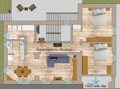 Apartamento Chalet Cuore Delle Alpi