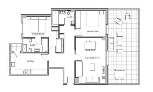 Apartamento Atico Nuevo Con Terraza Pe�iscola