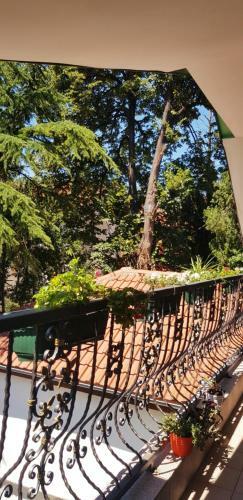 Central Studio Apartment With Parking, Balcony & Garden
