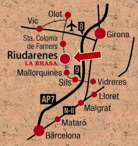 Hotel La Brasa De Riudarenes