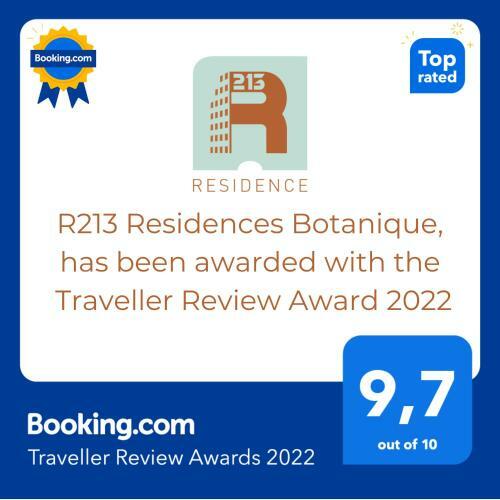 Apartamento R213 Residences Botanique