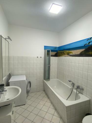 Apartamento Ferienwohnung H&m Immobilien Alsleben 1