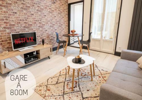 Apartamento ? Appart Balcon Confort Et Charmant ? Hyper Centre Agen - Netflix