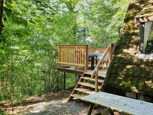 Moderne A-frame Cabin In Ardennen