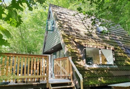 Moderne A-frame Cabin In Ardennen