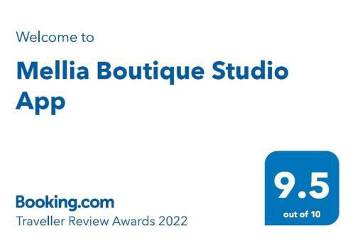 Apartamento Mellia Boutique Studio App