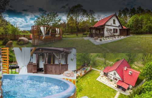 Lodge Ranczo W Lesie, Jacuzzi W Ogrodzie