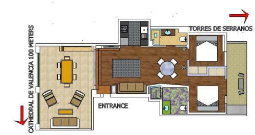 Apartamento Center-2br, 2ba-attic-terrace,view, Wi-fi, A/c