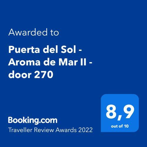 Apartamento Puerta Del Sol - Aroma de Mar II - Door 270