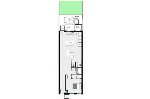 Luxury Apartment With Backyard + Close Transportation