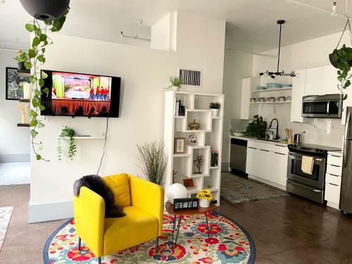 Apartamento Colorful Downtown La Spacious Bohemian Loft