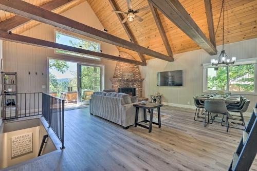 Airy Alpine Getaway With Lake Arrowhead Views!