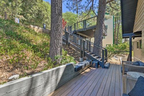 Airy Alpine Getaway With Lake Arrowhead Views!