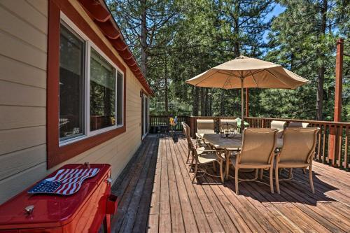 Lake Arrowhead Cabin Less Than 2 Mi To Blue Jay Bay!