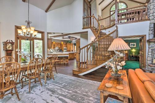 Ornate Lake Arrowhead Home Private Hot Tub And Deck