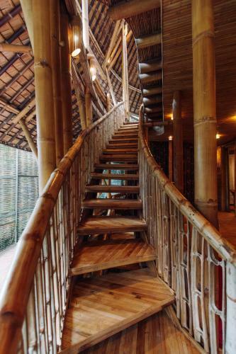 Villa Temple House 3bds Eco Bamboo House Pool River View