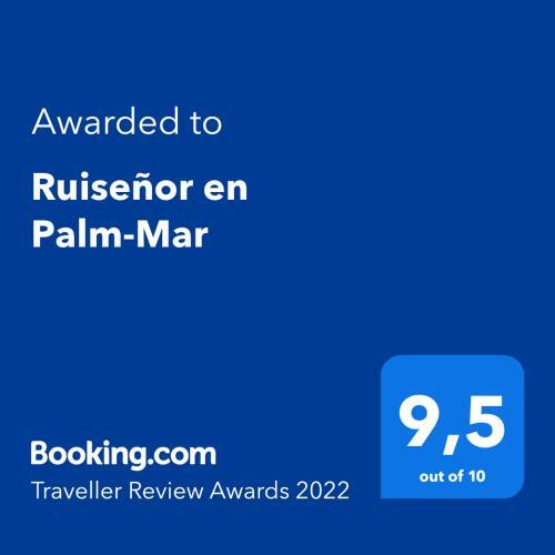 Apartamento Ruise�or En Palm-mar