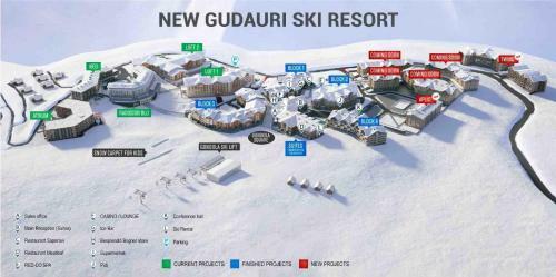 Cozy Studio Apartment For 4 In New Gudauri