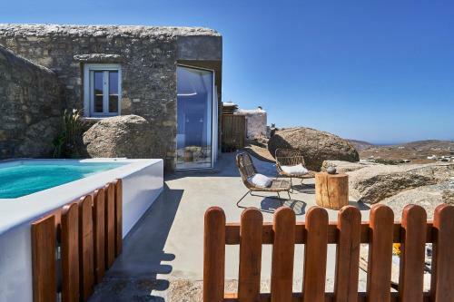 Teal Rock Mykonos