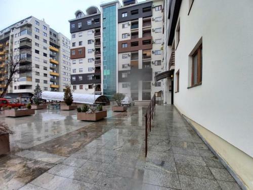 Two Rooms And Kitchen, Bathroom With Balcony Apartment