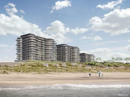 Modern Apartment On The Zeeland Coast With 2 Balconies