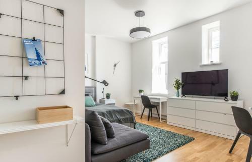Apartamento Cozy Modern Studio In City Centre & Queensize Bed