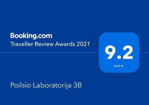 Apartamento Poilsio Laboratorija 3b