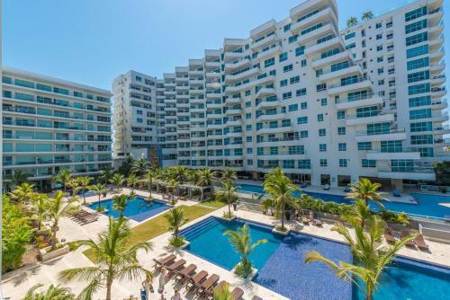 Apartamento, En Primera Linea De Playa