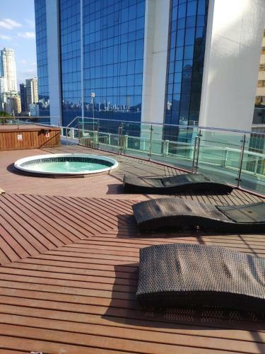 Apartamento Flat Novo Pr�dio Frente Mar