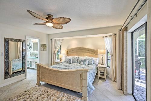 Canal Waterfront Home With Private Pool And Dock!