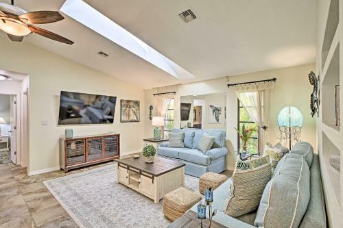 Canal Waterfront Home With Private Pool And Dock!