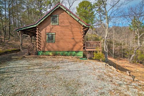 Rustic Clayton Log Cabin With Hot Tub And Views!