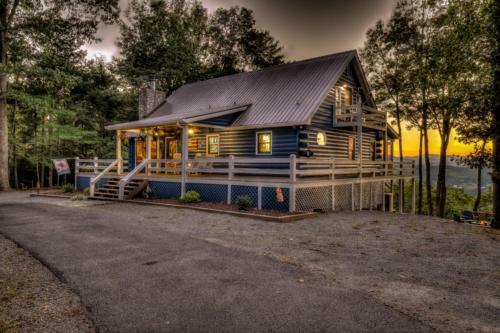 Blue Cabin In The Sky By Escape To Blue Ridge