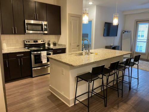 Apartamento Modern W Midtown 2 Bed 2bath Near Atlantic Station