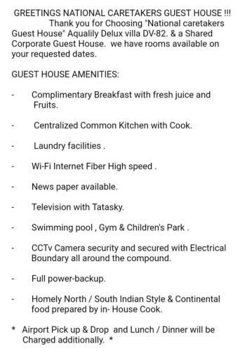 Hostal National Caretakers Guest House
