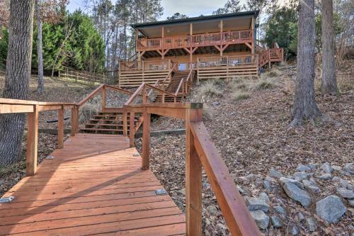 Lakefront Sparta Cottage With Decks And Boat Dock