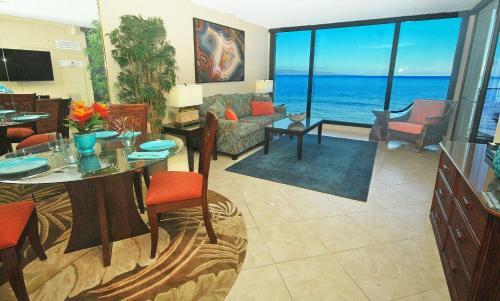 Apartamento Mahana 604 Oceanfront 1bd 1ba Condo