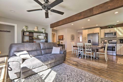 Quaint Creekside Cottage With Porch And Backyard!