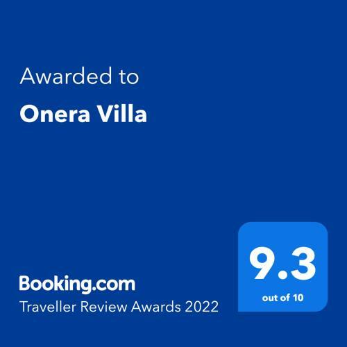 Bed & Breakfast Onera Villa