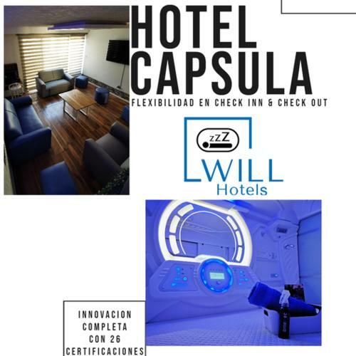 Will Capsule Hotel Expo Guadalajara