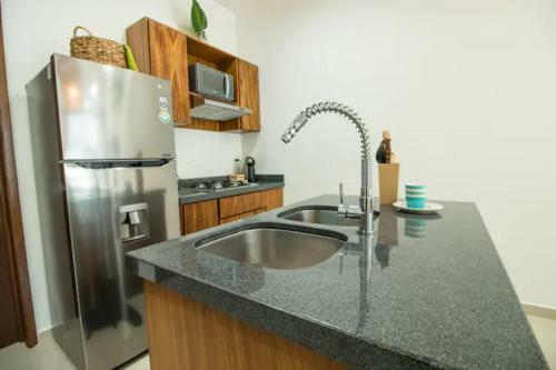 Apartamento Amplio Departamento Modern Boho Cerca De La Playa