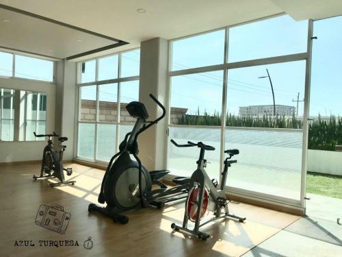 Apartamento Azul Turquesa Lomas De Angel�polis