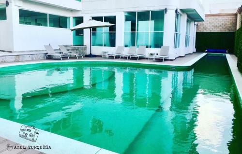 Apartamento Azul Turquesa Lomas De Angel�polis