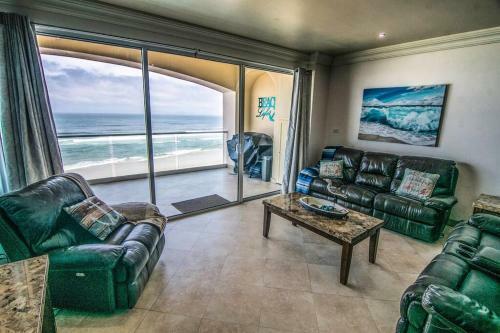 Apartamento #1 Oceanfront Condo W/ Jacuzzi, Pool & Bbq