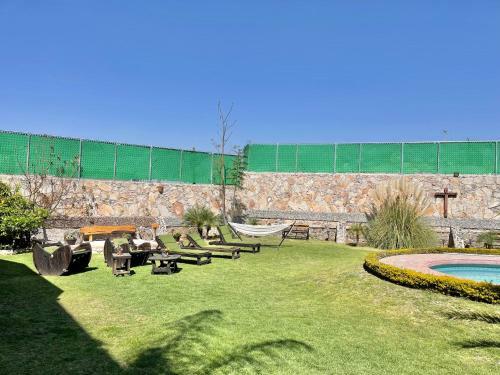 Casa De Campo Para 21 Personas Con Alberca Y Caldera